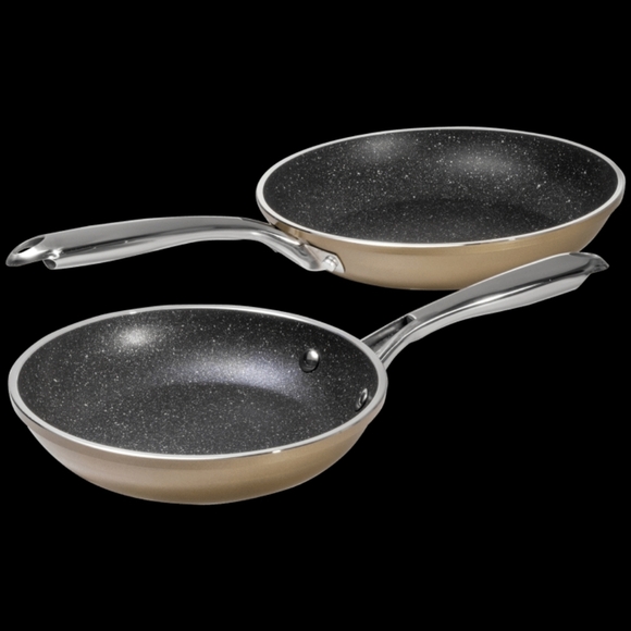 Bell + Howell 2-Piece Champagne Series Frypan Set *Brand new in the box** - Picture 3 of 7